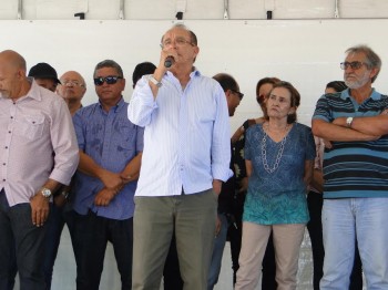 Lideranças políticas do município participaram do evento 
