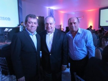 Secretário Carlinhos de Tico, ACM Júnior e Luiz Brito