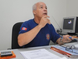 tenente-coronel Rosário, comandante da Guarda Municipal.