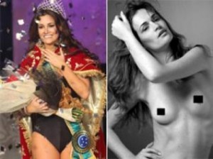 Foto de Priscila Machado pode lhe tirar o titulo de Miss Brasil 