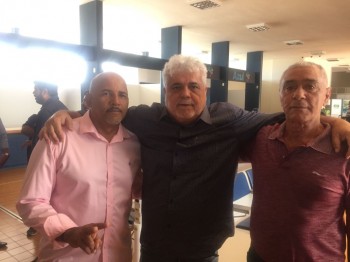 Zé Carlos do BTN, Paulo Rangel (C) e Zezinho do INPS