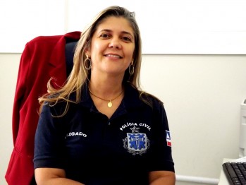 Juliana Fontes Barbosa, delegada titular da DEAM.