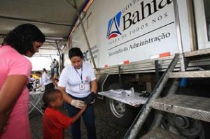 Feira de Santana é a cidade com o maior número de vagas (20) 