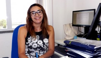 A juíza Janaína Medeiros é natural do Rio Grande do Norte, e mora na Bahia há 13 anos.