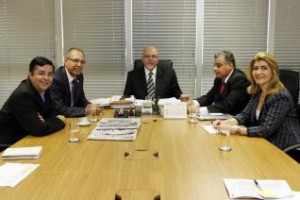 Tarcizio no Min. das Cidades com Graça e Fernando Torres 
