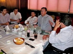 Lançamento ocorreu durante almoço no restaurante Barbacoa