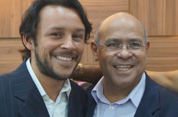 Dep. federal Mário Júnior e Dinho