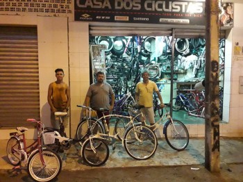 Ueslei,  Clebson, e Idelfonso