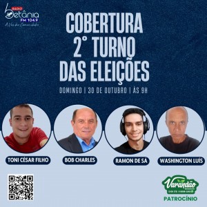A transmissão ao vivo vai ocorrer na sintonia 104.9 - Betânia FM e no Instagran da rádio 