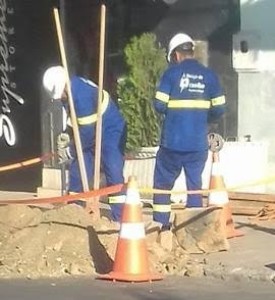 Aí está um exemplo clássico de acumulo de função, no centro da cidade