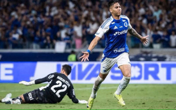 Atacante Kaio Jorge marcou duas vezes no segundo tempo na vitória do Cruzeiro 