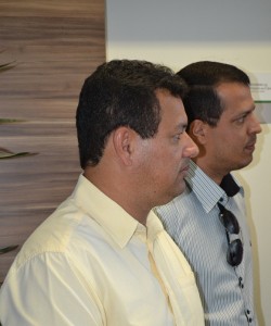 Gordo de Raimundo e o secretário de saúde de PA, Alexei Vinícius