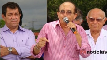 Luiz Carlos de Carvalho (E) Luiz de Deus (C) e Jugurta Nepomuceno Agra (D)