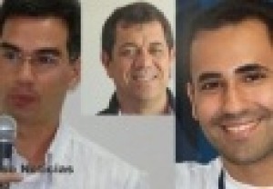 Gilberto Sérgio, Carlinhos de Tico e Jacques Fernandes