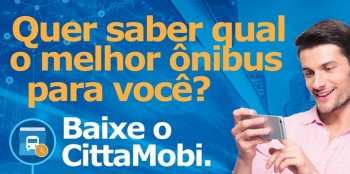 Aplicativo informa horário de chegada dos ônibus em tempo real