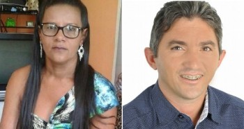Rita de Ney Oliveira e Ediclécio Sá (Camiseiro) – Foto: Reprodução Facebook 