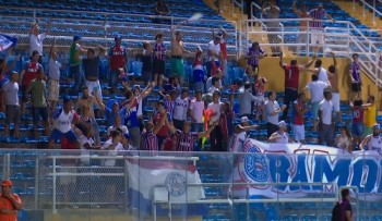 Bahia leva também para casa três cartões amarelos: um em nome de Léo, após falta em Quixadá, e