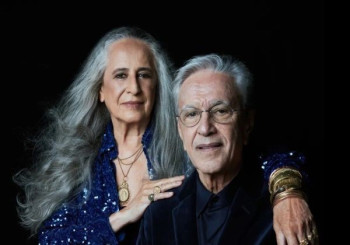 Caetano Veloso e Maria Bethânia representam o país na maior premiação da música