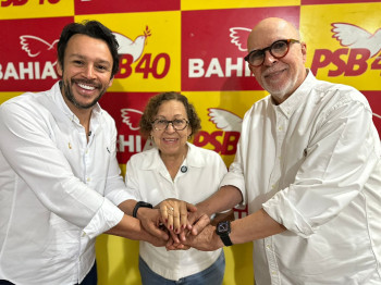 Mário Negromonte Jr., Lídice da Mata e Mário Negromonte