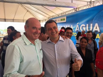 Anilton e o governador Rui Costa