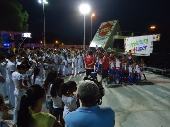 Praça do centro de Cultura Lindinalva Cabral ficou movimentado neste domingo