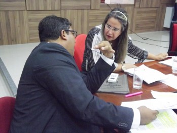  Leda:  Desde pequenininha que eu sou determinada, não tem esse negócio de pressão comigo não