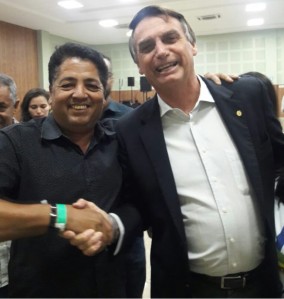 Roosevelt e o presidente  Bolsonaro 