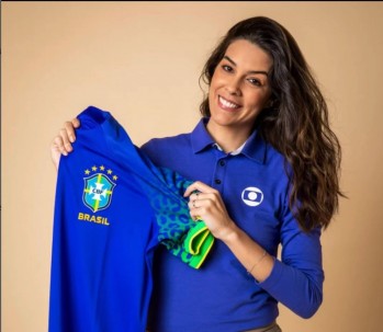 Carioca de 33 anos entra para história com narração de Dinamarca x Tunísia na TV Globo.