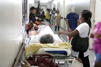  Pacientes nos corredores do HNAS 