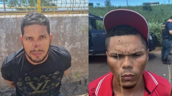 Rogério e Deibson fugiram da Penitenciária Federal de Mossoró no dia 14 de fevereiro 