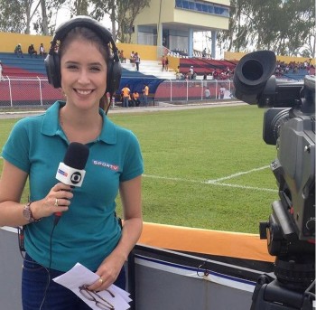 Mariana vem da TV Sudoeste para completar o time do esporte 