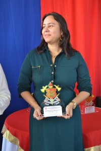 Dra.  Milane foi uma das agraciadas