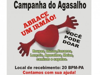 A Campanha do Agasalho “Abrace um Irmão” precisa do apoio de todos. Participe!