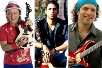 Armandinho, Igor Gnomo e Luciano Magno se apresentam hoje