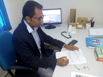 Vereador professor Ivande