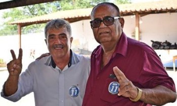 Lula de Dalvinho (vice) e Derí do Paloma (Prefeito)