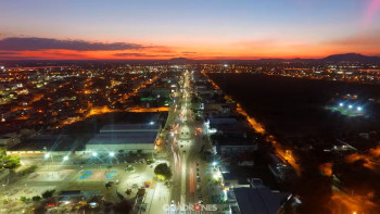 Vista aérea de Paulo Afonso, município que celebra 68 anos de emancipação