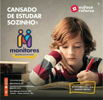 A banca utiliza método personalizado para ajudar alunos com dificuldade de aprendizagem e déficit